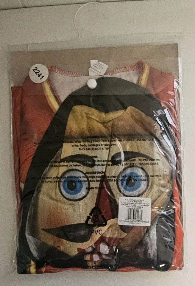 HMS Video Gamer Set Nut Job Adult Stretch Shirt And Hood Costume Small