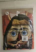 HMS Video Gamer Set Nut Job Adult Stretch Shirt And Hood Costume Small