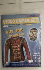 HMS Video Gamer Set Nut Job Adult Stretch Shirt And Hood Costume Small