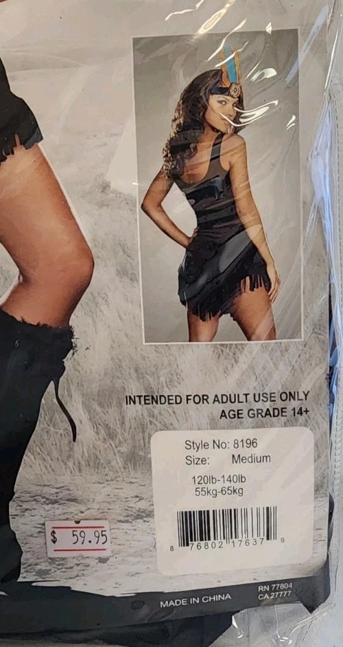 Womens Dreamgirl “Reservation Royalty” Costume Medium