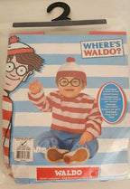 Wheres Waldo Toddler Child Costume