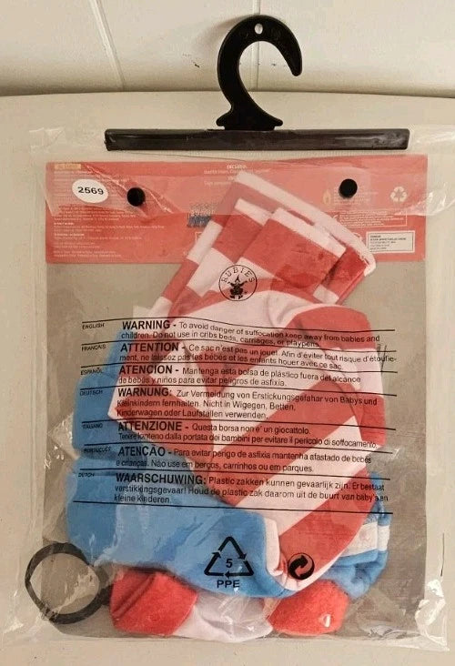 Wheres Waldo Toddler Child Costume