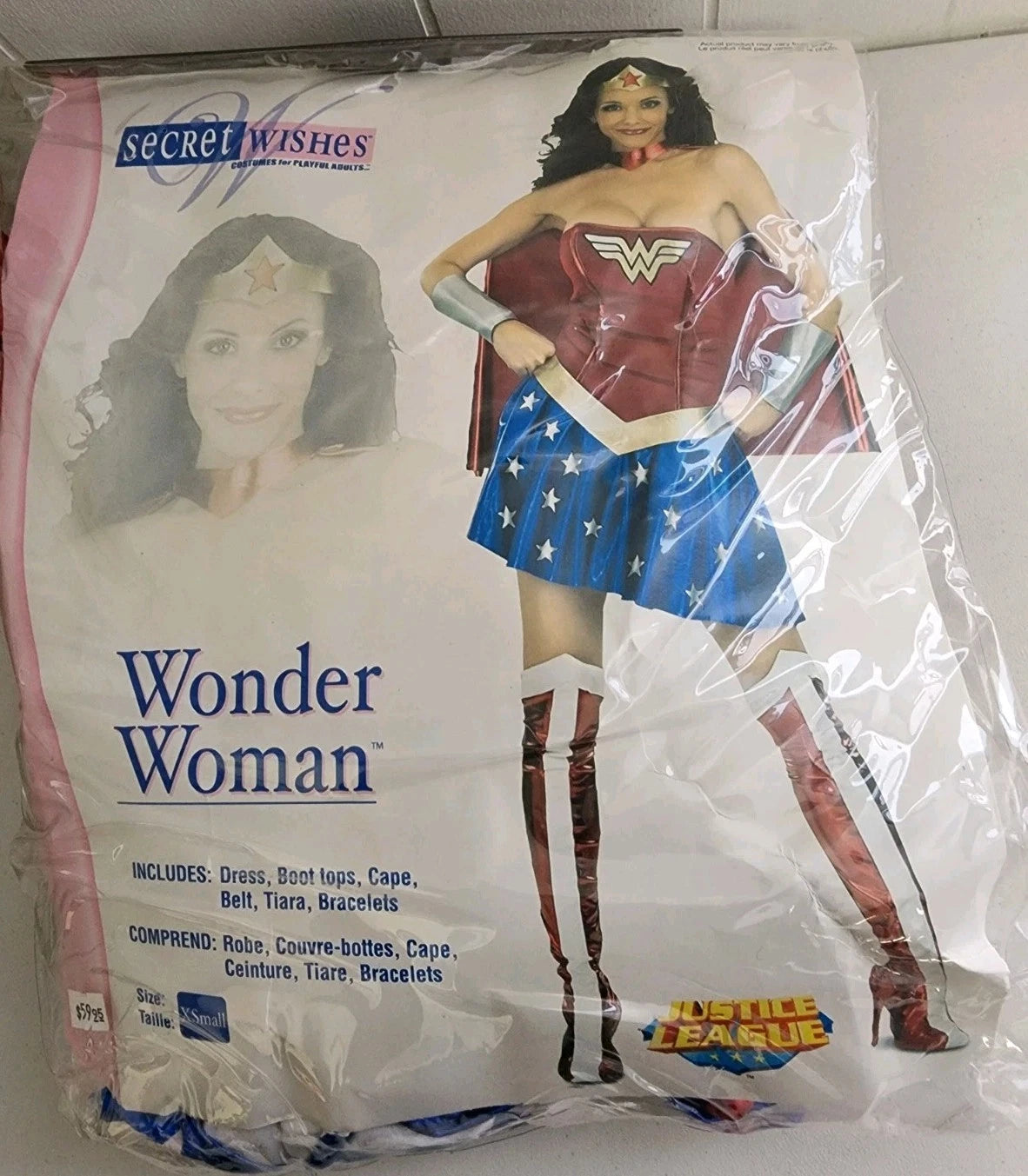 Secret Wishes Wonder Woman Adult Women's Costume Small
