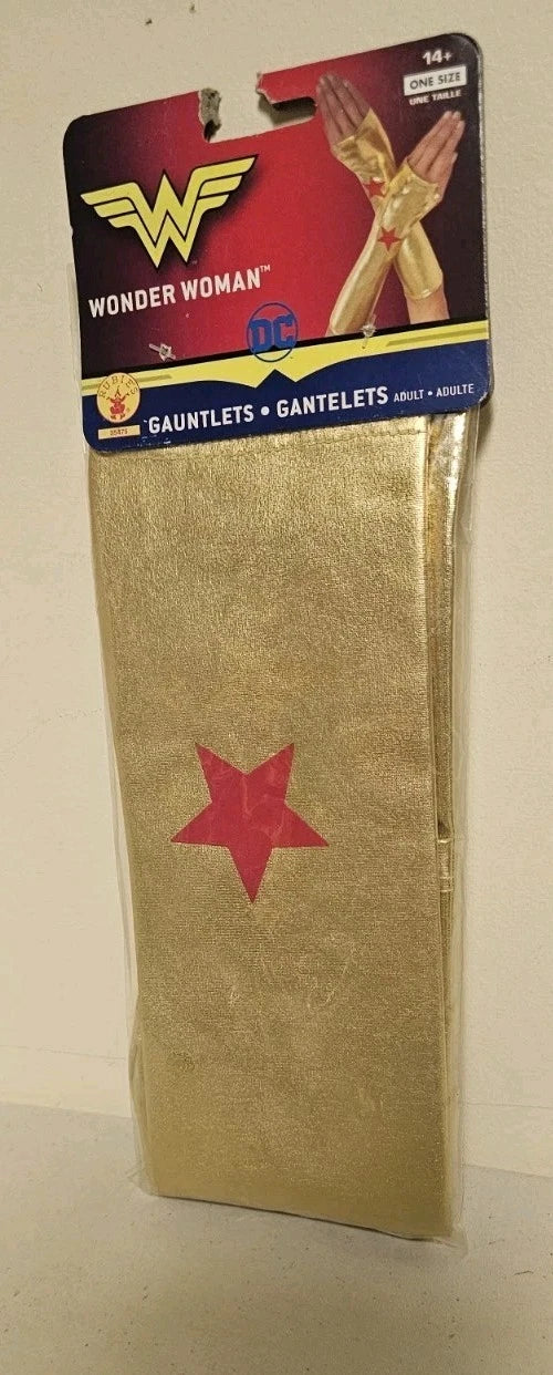 Wonder Woman Gold Gauntlet Gloves