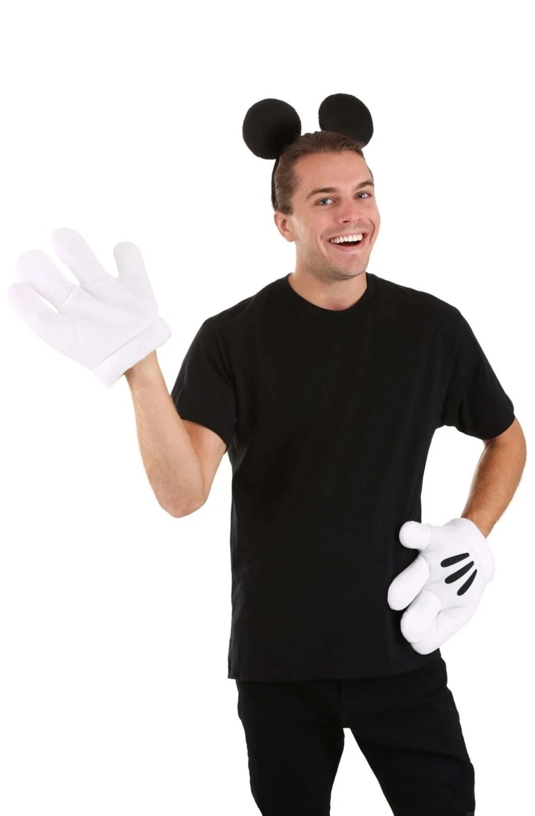 Disney Mickey Mouse Adult Gloves and Ears Costume Accessory Kit B0340