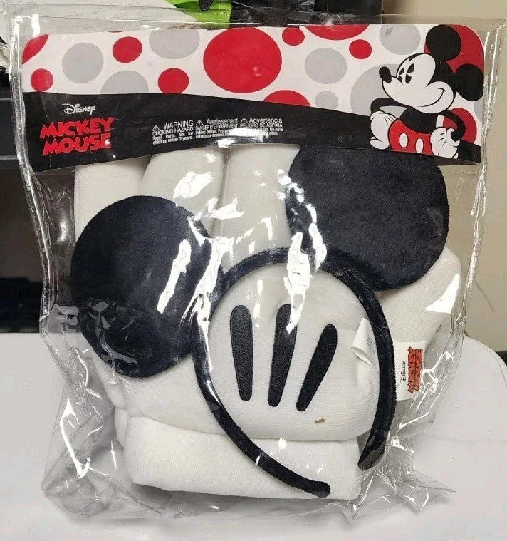 Disney Mickey Mouse Adult Gloves and Ears Costume Accessory Kit B0340