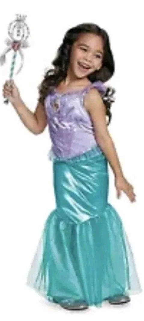 Disney Princess Ariel Girls Costume Medium (7-8) B2281