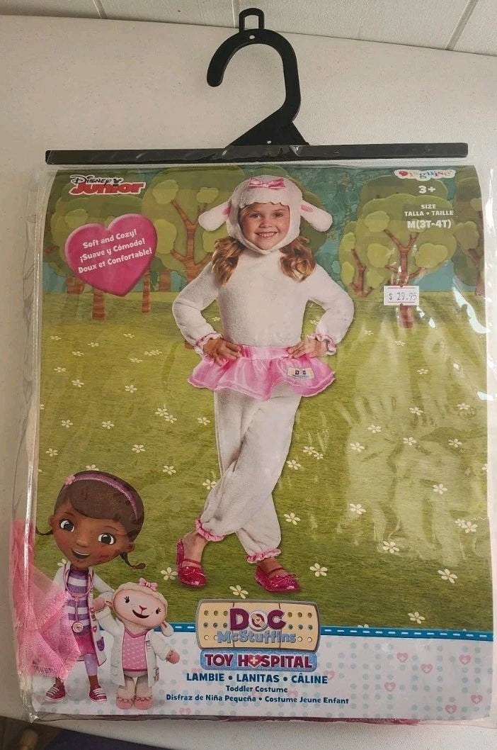 Disney Junior Doc McStuffins Lambie Child Costume 3T-4T B2715