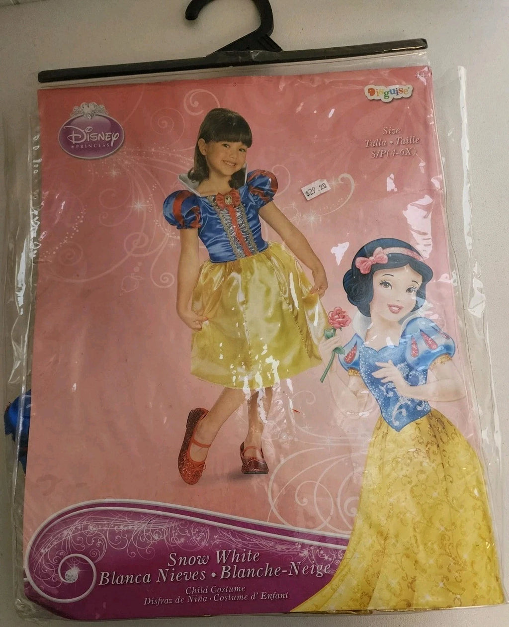 Disney Princess Snow White Child Costume Small 4-6x B2758