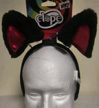 One Size Plush Springy Cat Ears Headband Accessory Soft Animal-Theme V187
