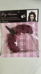 Dark Velvet Unicorn Flower Headband One Size Cosplay Accessory V158