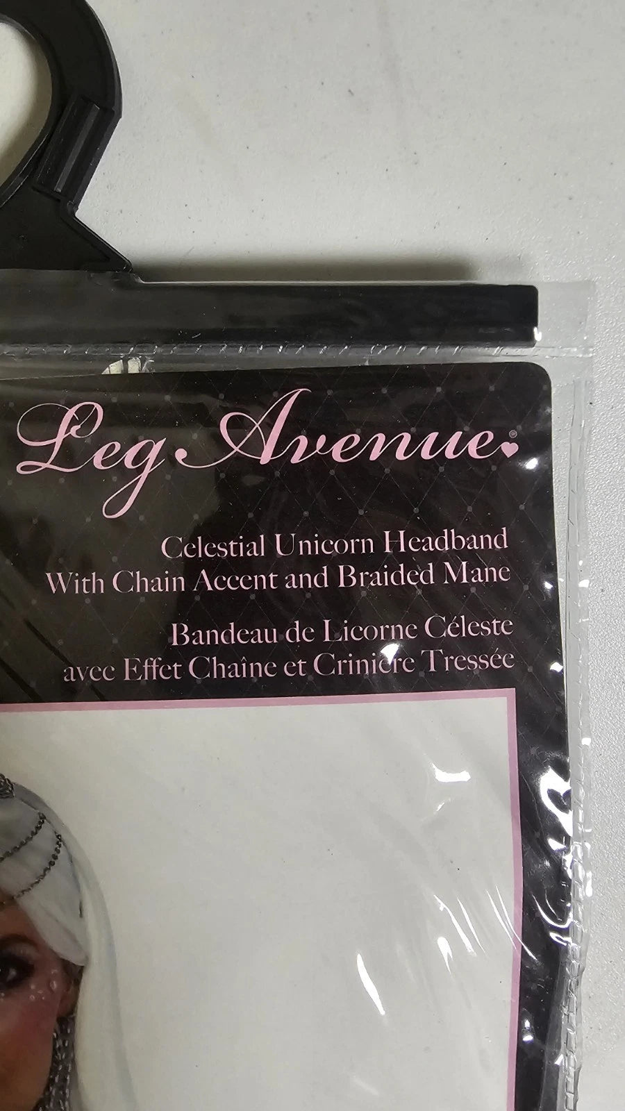 Celestial Unicorn Headband Silver One Size Costume Cosplay Accessory