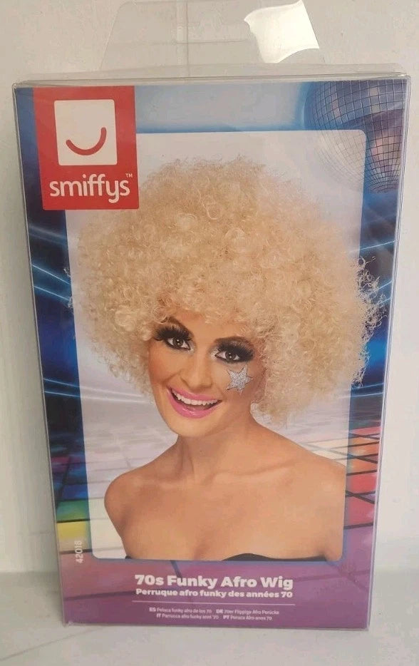 Smiffys 70s Funky Afro Wig Adult Accessory B0121