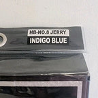 No.8 Jerry Indigo Blue Human Hair Natural Mix Wig B2336