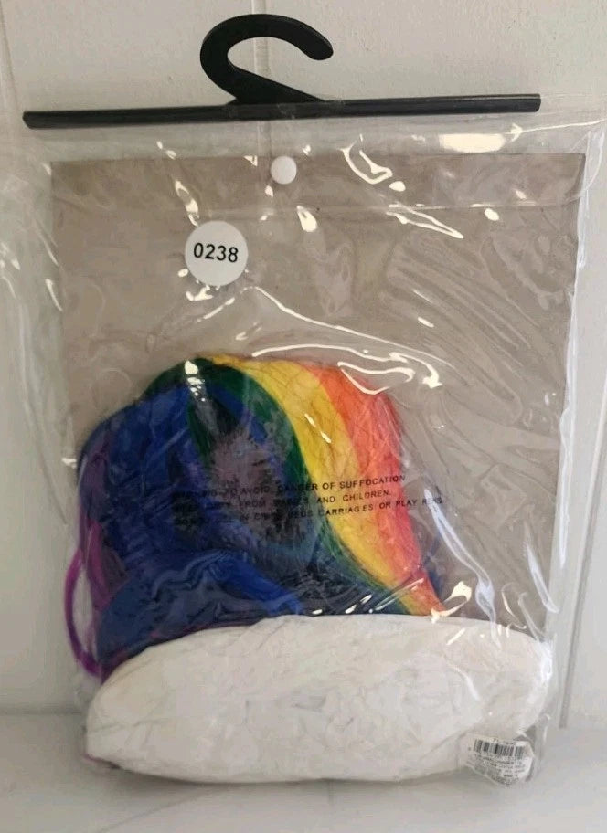 HMS Wig Collection Rainbow Bob Wig Adult Women's B0238