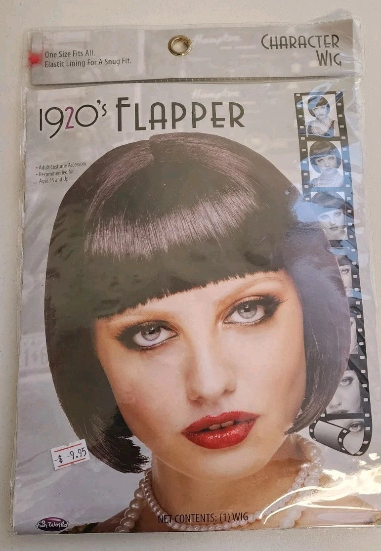 Fun World 1920s Flapper Wig One Size B2286