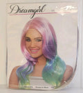 Long Wavy Rainbow Ombre Wig Adult Costume Accessory B2330