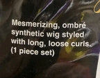 Long Wavy Silver-Blue Wig Ombre