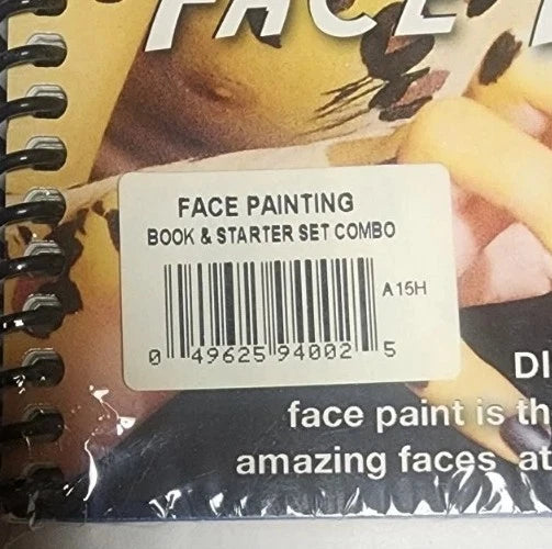 Disguise Stix Face Paint Painting Makeup Book Costume Halloween Accessory B2207