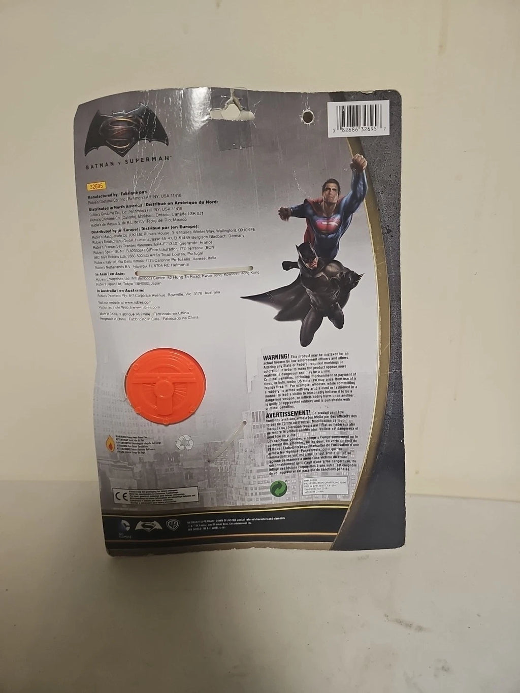 DC Comics Batman v Superman: Dawn of Justice Batman Grappling Gun Costume