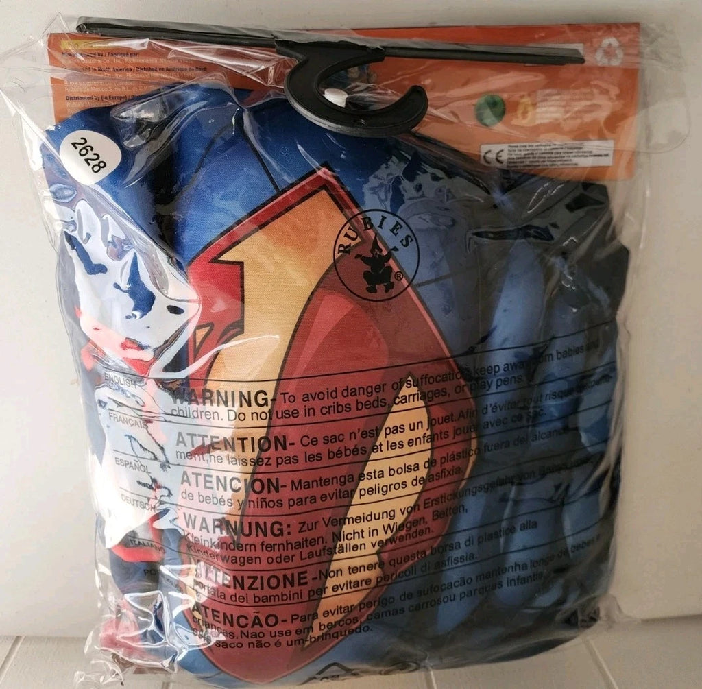 Muscle Chest Superman Childs Costume Boys Large 12-14 B2628