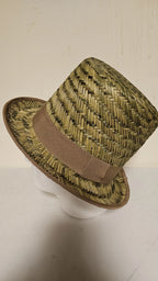 Elope Straw Coachman Hat Costume Accessory V826