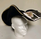 Pirate Hat with Gold Trim Poseable Adult V827