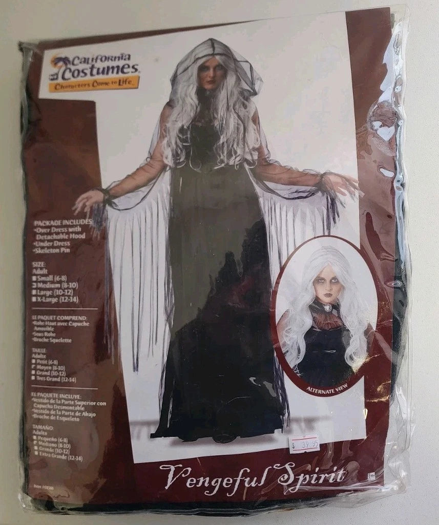Vengeful Spirit Adult Women's Costume Medium 8-10 B2037