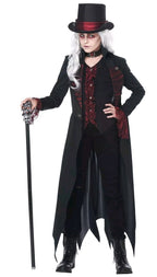 Gothic Vampiress Childs Costume Girls Large (12-14) B2804