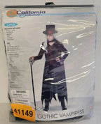 Gothic Vampiress Childs Costume Girls Large (12-14) B2804