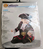 Cap'n Cuddlebug Pirate Infants Costume 6-12 Months