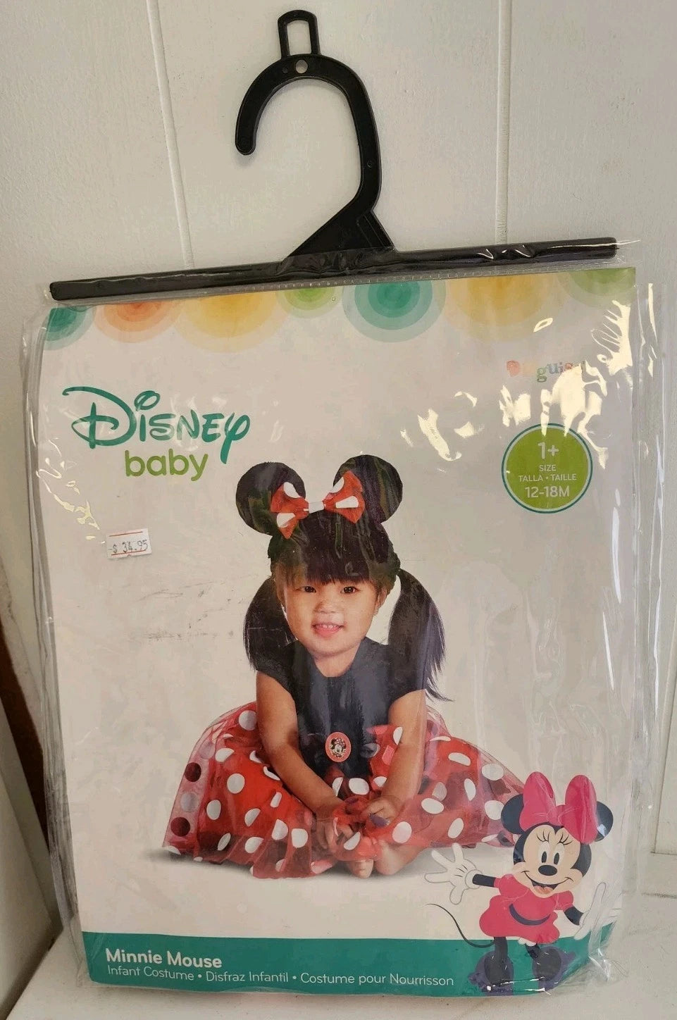 Disney Baby Minnie Mouse Infant Costume 12-18 Months B0023