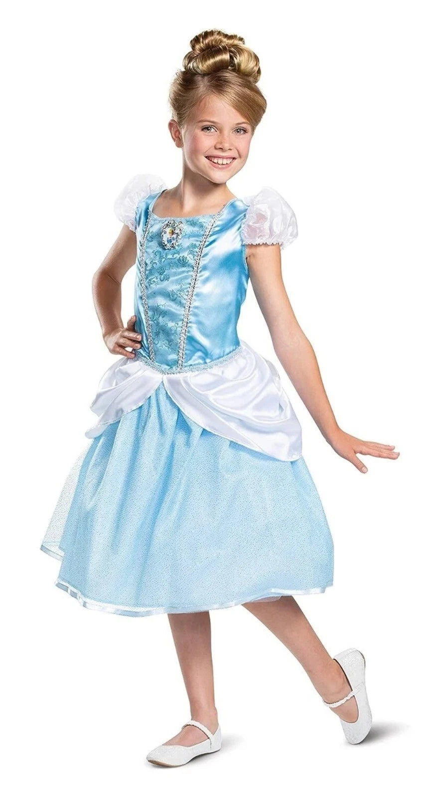 Disney Princess Cinderella Childs Costume Medium 7-8 B0155