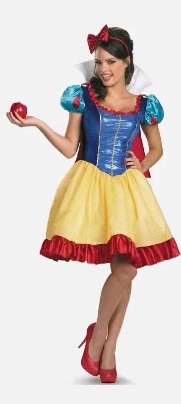 Disney Princess Snow White Deluxe Adult Women Costume Medium 8-10 B0844