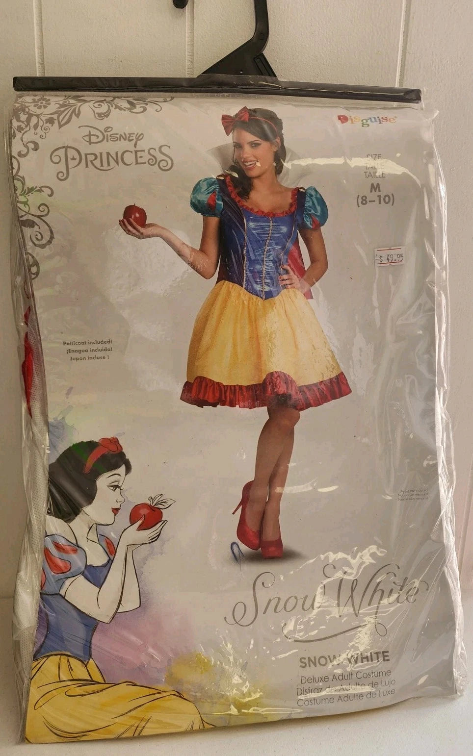 Disney Princess Snow White Deluxe Adult Women Costume Medium 8-10 B0844