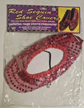 Ruby Red Slippers Shoe Covers Sequin Wizard of Oz Costume Accessory 1 Size V0772
