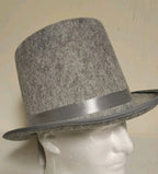 Underwraps Top Hat - Grey One Size V941