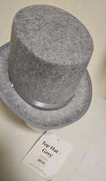 Underwraps Top Hat - Grey One Size V941