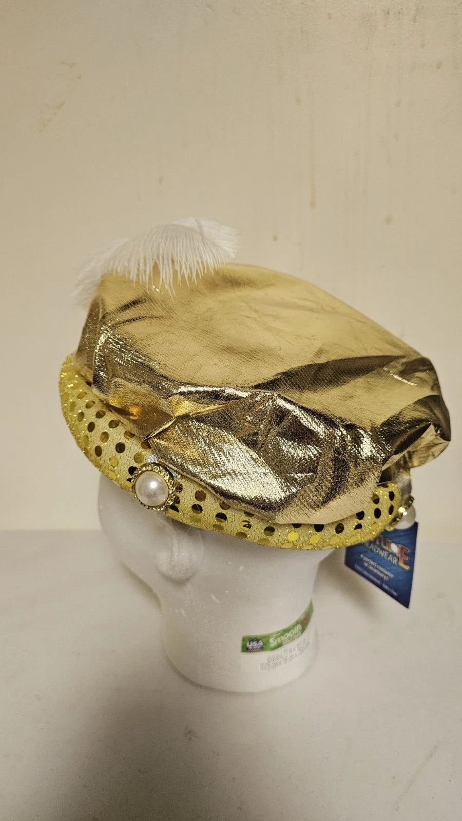 Prince Sheik Headpiece Headwear Adult Costume Arabian Sultan Hat V921