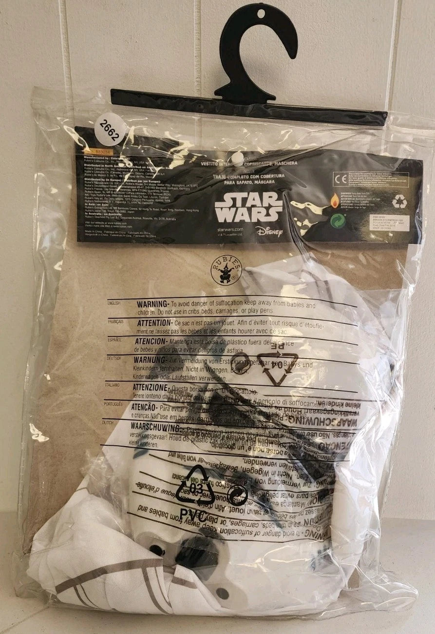 Star Wars Stormtrooper Childs Costume Boys Medium 8-10 B2662