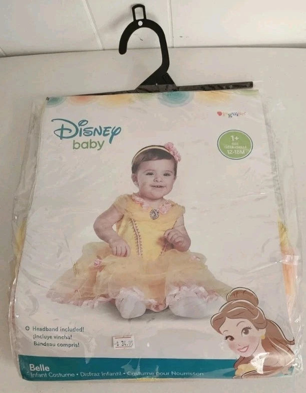 Disney Baby Belle Costume 12-18 Months B2151