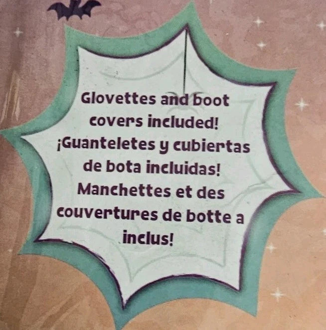 Toddler Deluxe Disney Vampirina Web Dress Girls Halloween Costume 3T-4T. B2787