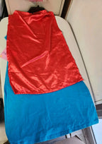 Supergirl Rhinestone Superman Tank with Cape Women's Medium B2654