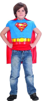 Superman Muscle Chest And Cape Costume Small 4-6 B2169
